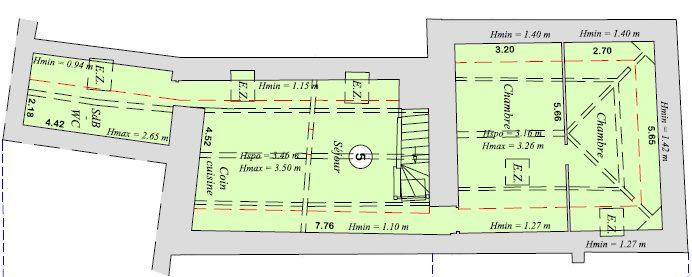 Appartement - 53 m² - 3 pièces