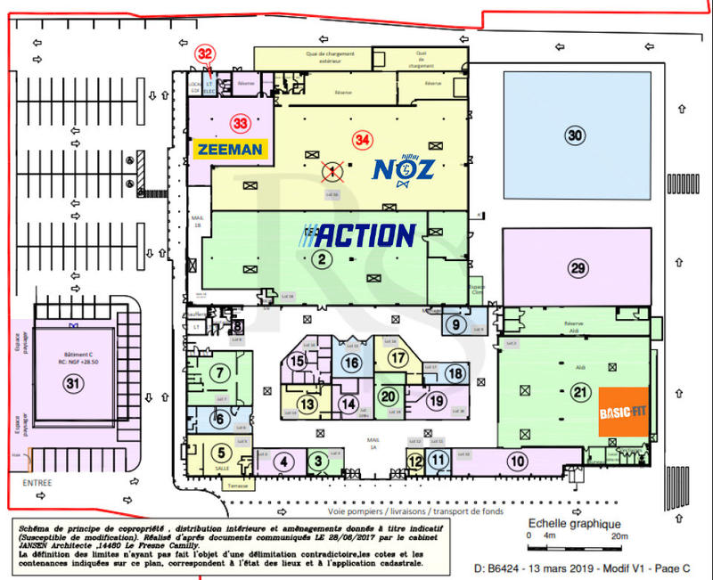 Local commercial - 173 m² - 1 pièce