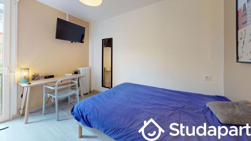 Chambre - 63 m² - 1 pièce