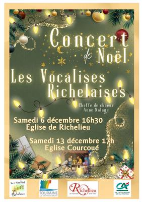 Concert de Noël des Vocalises Richelaises