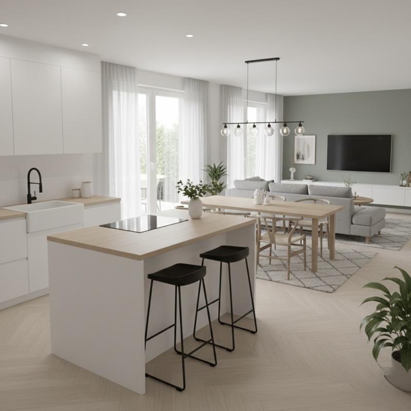 Maison - 90 m² - 4 pièces