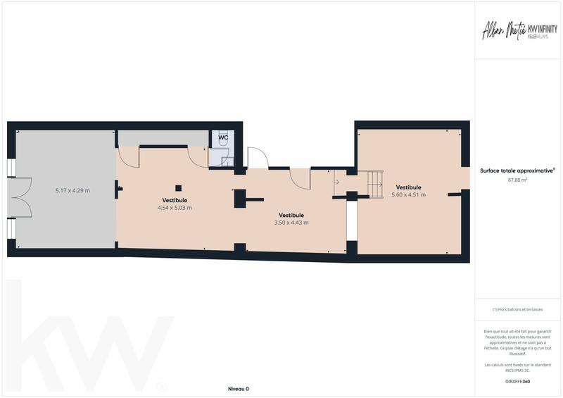 Immeuble mixte - 237 m² - 3 pièces