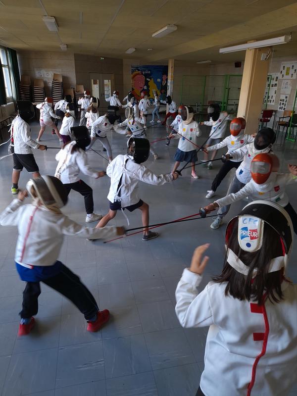 escrime club Châteauroux 36 salle d'armes