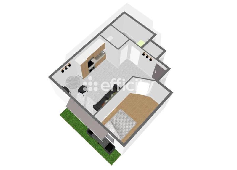 Appartement - 38 m² - 2 pièces