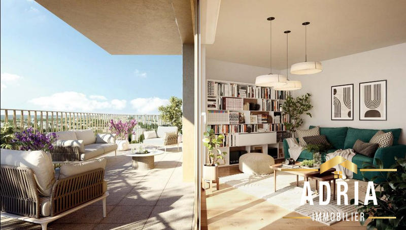 Appartement - 62 m² - 3 pièces