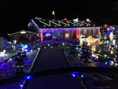 Maison illuminée de Bonnac-la-Côte