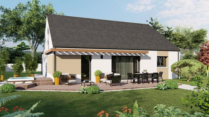 Maison - 103 m² - 6 pièces