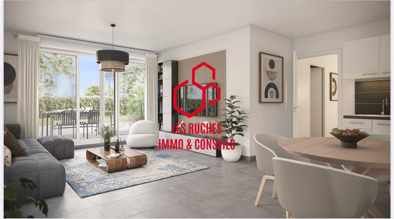 Appartement - 54 m² - 2 pièces