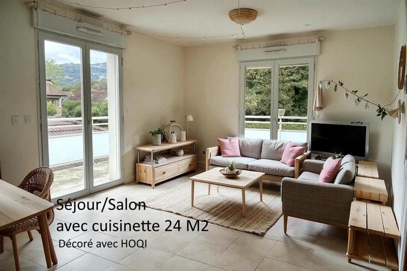 Appartement - 43 m² - 2 pièces