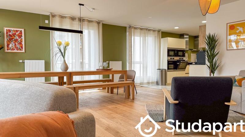 Chambre - 17 m² - 1 pièce