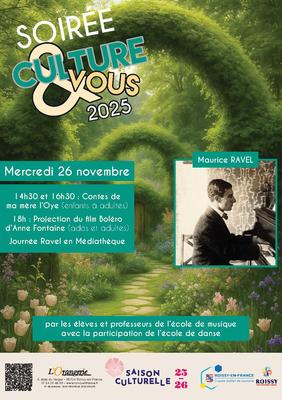 Soirée Culture &amp; Vous – Ravel