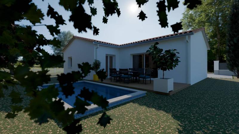 Maison - 90 m² - 4 pièces