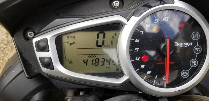 Triumph Speed triple r 1050 triumph Noir