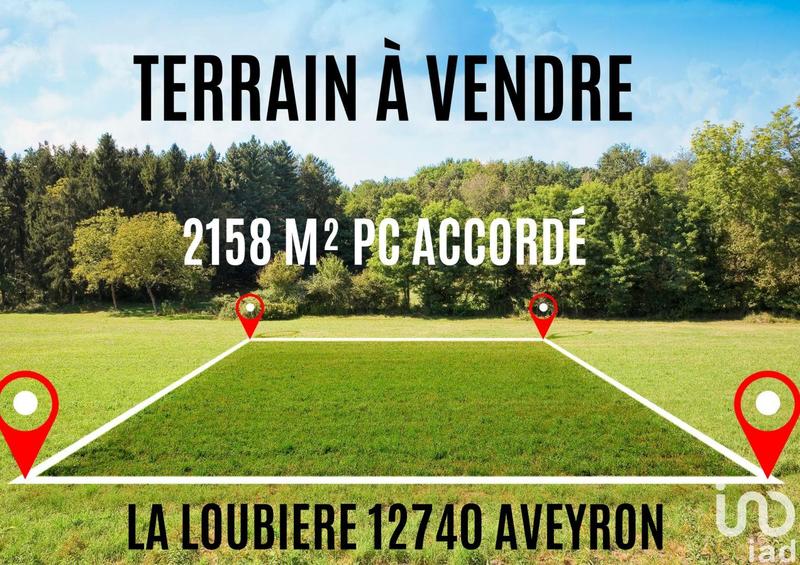 Terrain - 2 158 m²