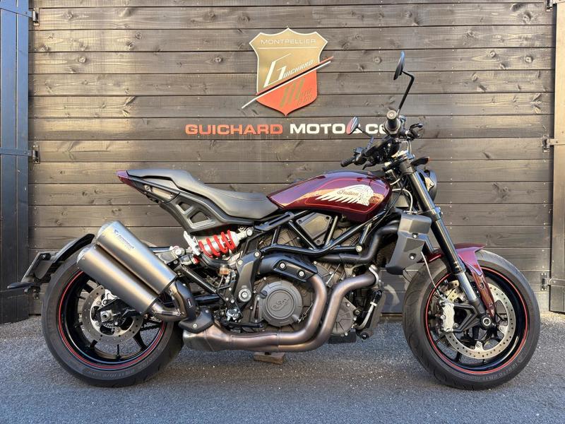 Indian Ftr 1200 s Maroon Metallic