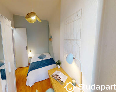 Chambre - 160 m² - 1 pièce