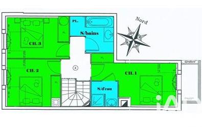 Appartement - 79 m² - 4 pièces