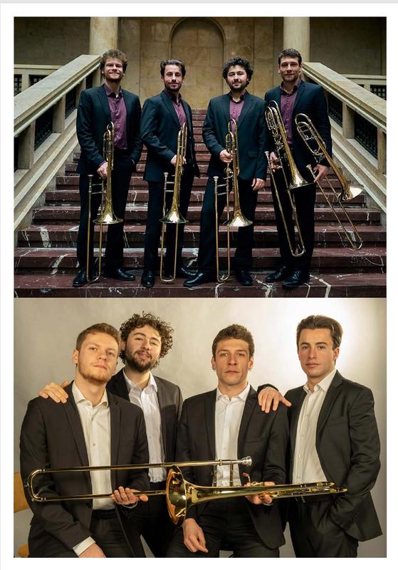 Concert avec le Lutetia Trombone Quartet