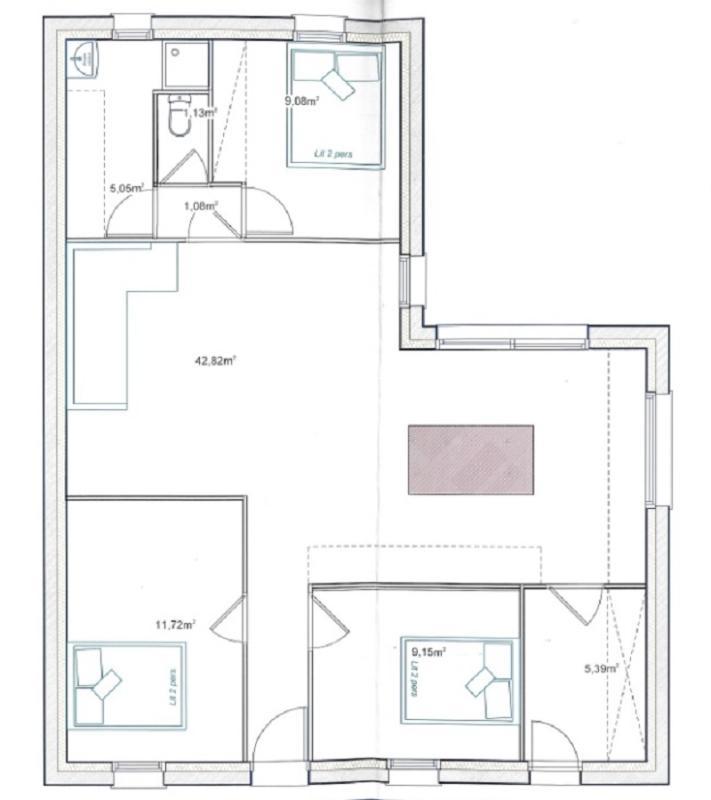 Maison - 85 m² - 4 pièces