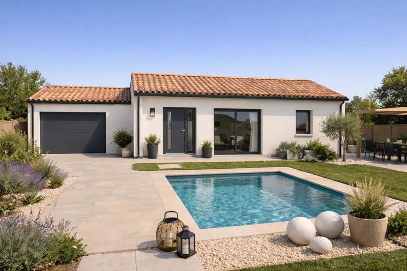 Maison - 80 m² - 4 pièces