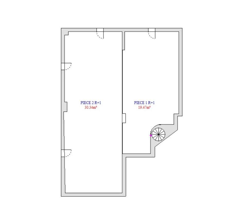 Local commercial - 110 m² - 5 pièces