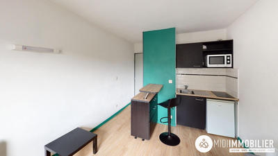 Appartement - 18 m² - 1 pièce