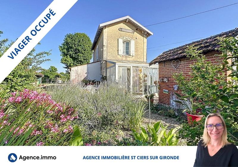 Viager - Maison ancienne - 68 m² - 3 pièces
