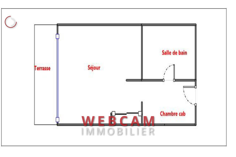 Appartement - 23 m² - 1 pièce