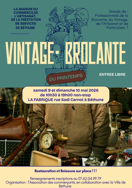 Brocante vintage et artisanal