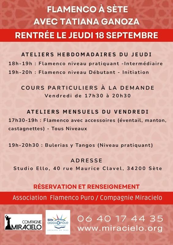 Cours : Danse et Culture Flamenco