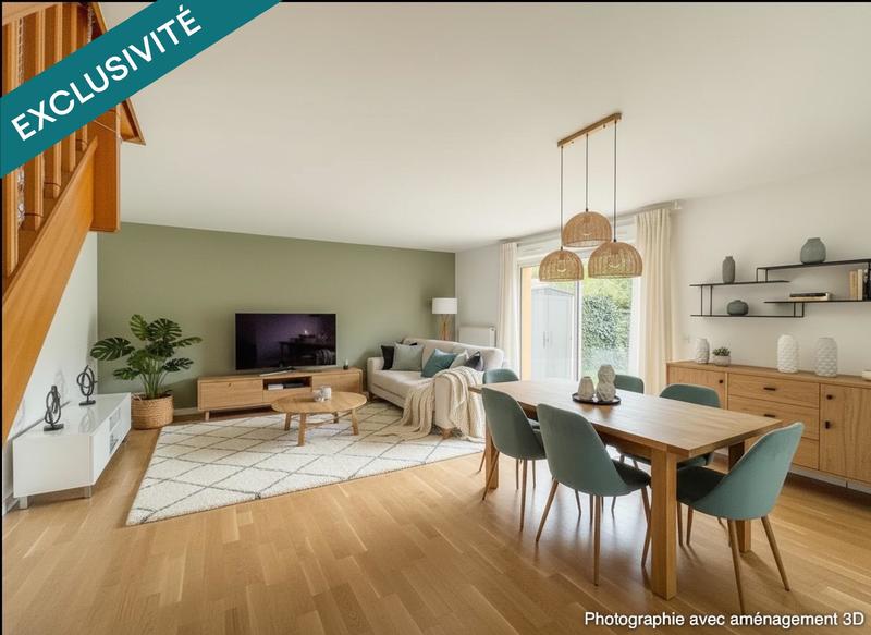 Maison - 90 m² - 4 pièces