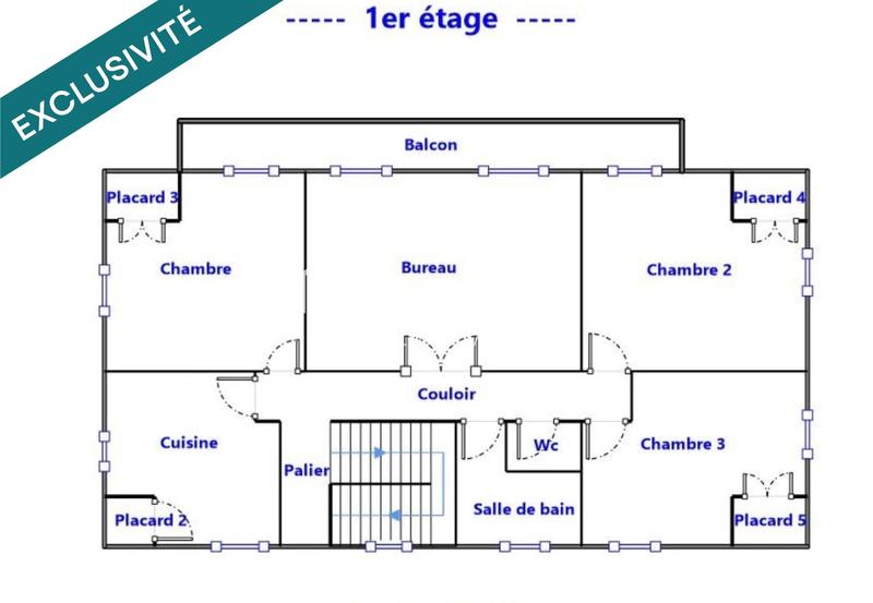 Maison - 165 m² - 5 pièces