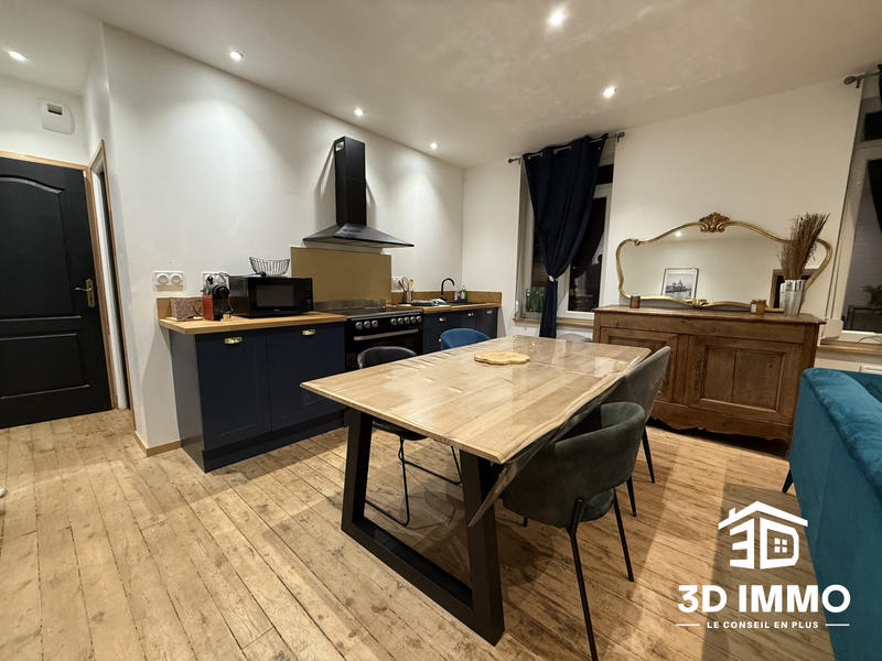 Appartement - 59 m² - 3 pièces