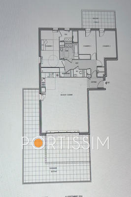 Appartement - 112 m² - 4 pièces