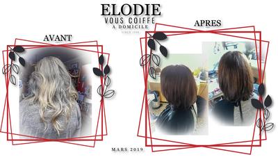 Elodie vous coiffe à domicile