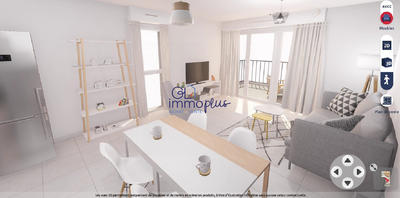 Appartement - 60 m² - 3 pièces