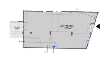 Local d'activités - 181 m²