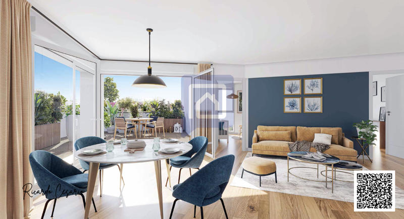 Appartement - 58 m² - 3 pièces