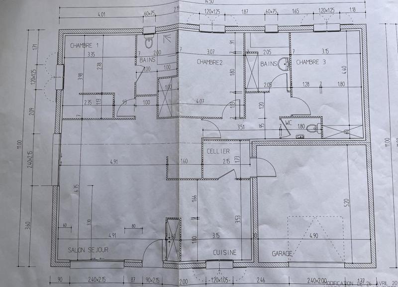 Maison - 112 m² - 4 pièces