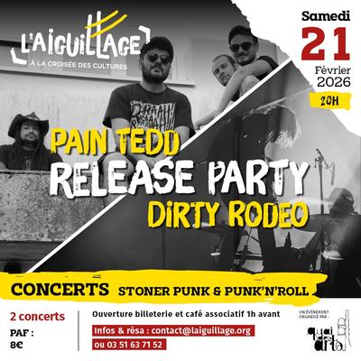 Release Party Pain Tedd