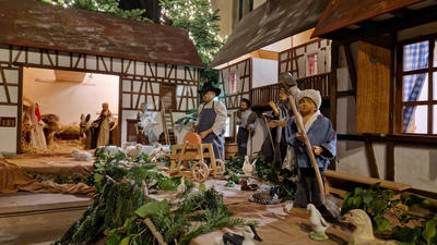 Les crèches des églises de Haguenau
