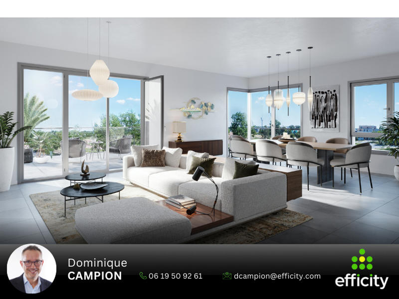 Appartement - 89 m² - 3 pièces