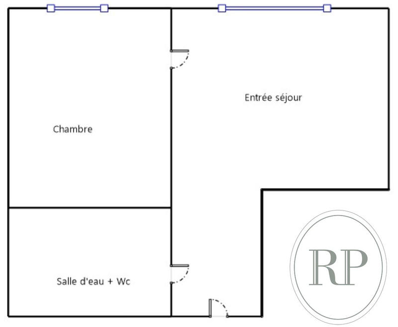 Appartement - 29 m² - 2 pièces