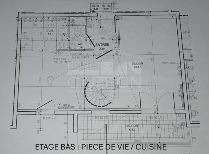 Appartement - 73 m² - 3 pièces