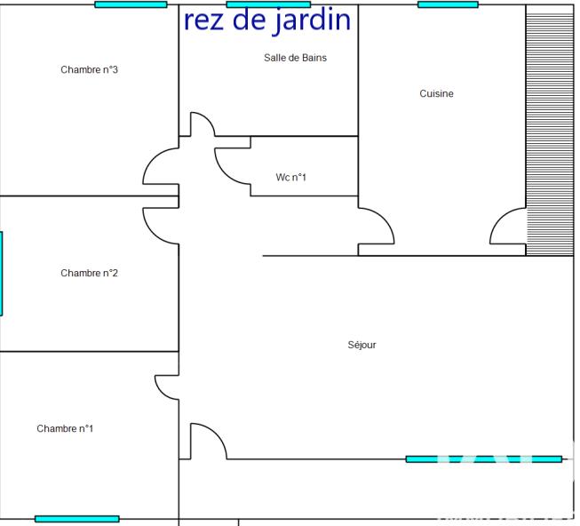 Maison - 92 m² - 5 pièces