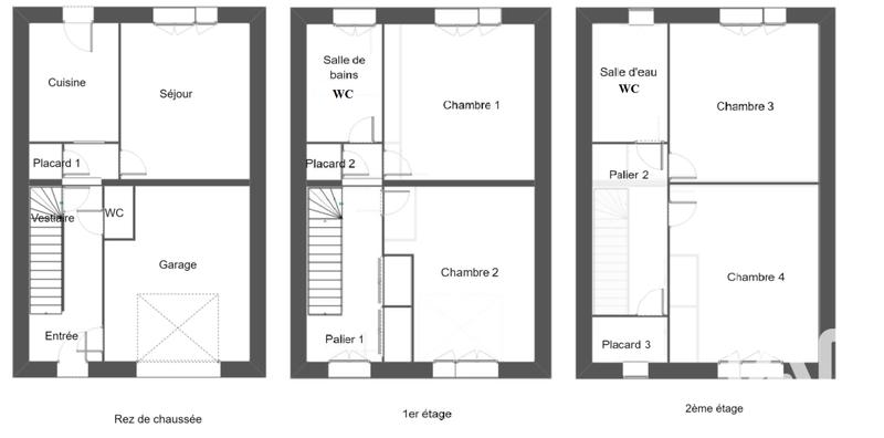 Maison - 110 m² - 5 pièces