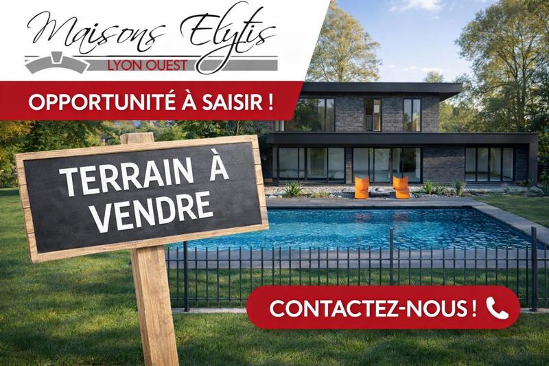 Terrain constructible - 1 100 m²