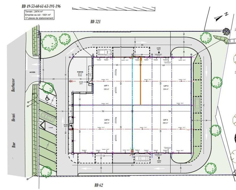 Local d'activité / Entrepôt - 976 m²