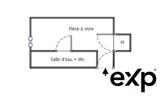 Appartement - 30 m² - 2 pièces