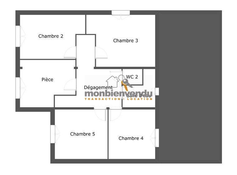 Maison traditionnelle - 140 m² - 8 pièces